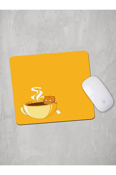 Panorama Ajans Mouse Pad cu design ceașcă de ceai