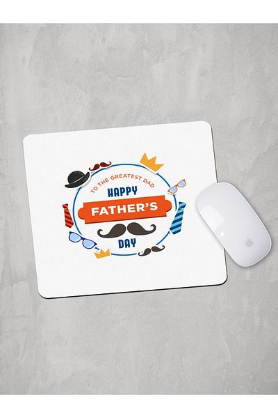 Panorama Ajans Μαξιλάρι ποντικιού με σήμα Happy Fathers Day