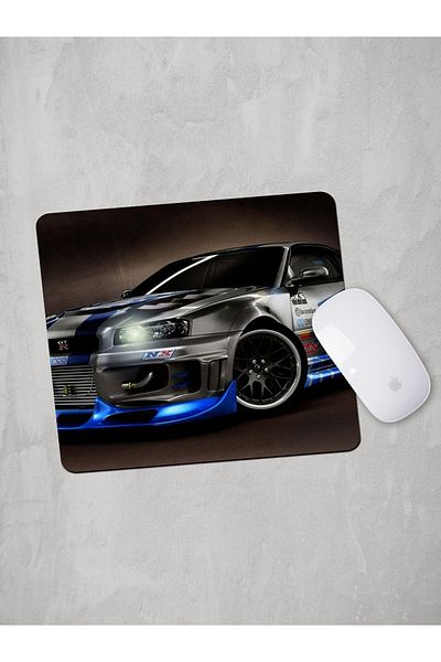 Panorama Ajans Mouse Pad Nissan Gtr R34 Gri