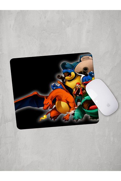 Panorama Ajans Pokemon Character Design Mouse Pad