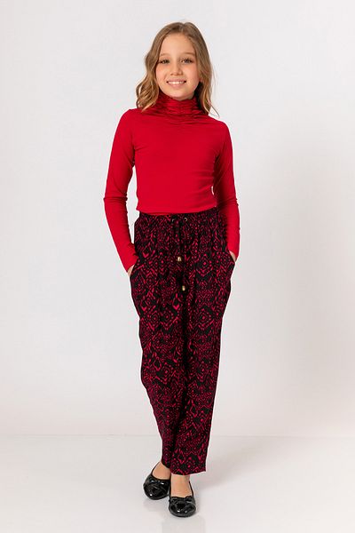 incity Girl's Fuchsia Shalwar Pants