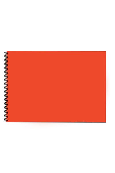 Gıpta Picture Book 35x50 25 Sheets Spiral Plastic Cover (1773) Red