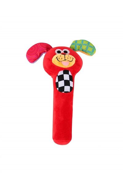 BONDİGO Two-Color Water Teether & Rattle Friends Dog in the Forest