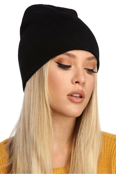 İREM'S ACCESSORİES Women's Plain Black Beret