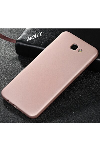Molly Galaxy J7 Prime 2 Uyumlu Rose Mat Silikon Kılıf