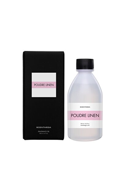Scentmega Poudre Lınen Esans Ortam Kokusu Mum Kokusu Aromaterapi 250 ml