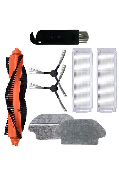 Roborge Mop Pro Robot - مجموعة قطع غيار مكونة من 8 قطع مكنسة كهربائية Styj02ym