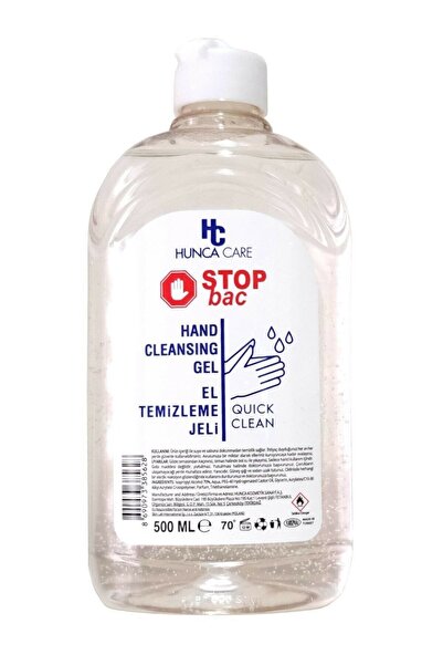 Genel Markalar Stop Bac El Temizleme Dezenfektan Jeli 500 ml