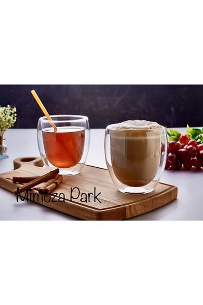 MİMOZA PARK Mimoza 2 New Generation 300 Ml Double Glass Walled Glass ( 1 )