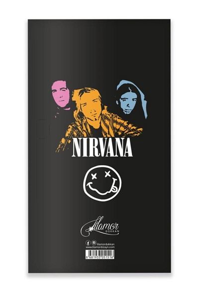 Lilamor Legendary Rock Bands Notepads 9x16 32 Sheets Ruled