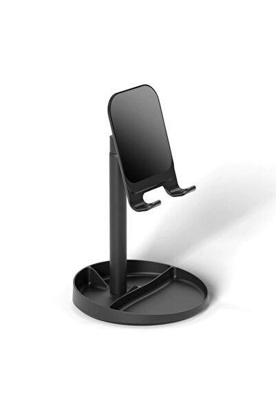 Ally Mobile Kuulaa K2 Aynalı Cep Telefonu Ve Tablet Masaüstü Standı Tutucu Siyah