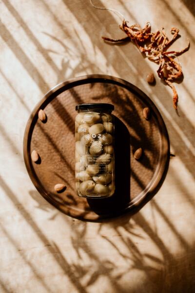 Foze Badem Dolgulu Yeşil Zeytin 290 gr