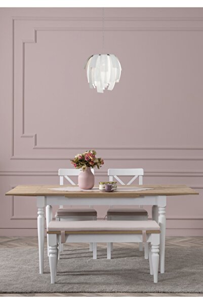 A2 Decor Sembol Çizilmez Bench Masa Takımı Büyük