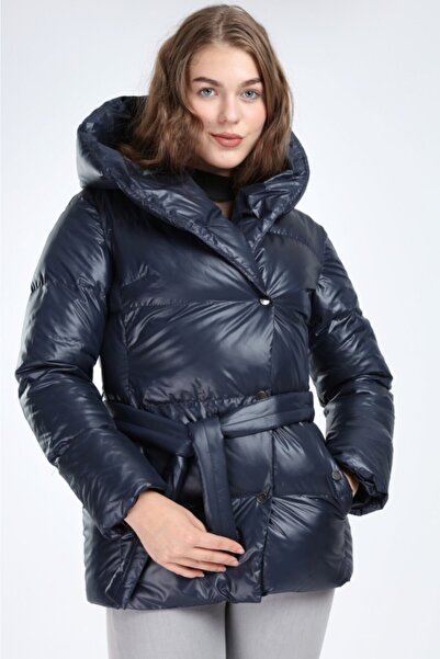 Cristina Темно-сині короткі надувні матраци стьобані