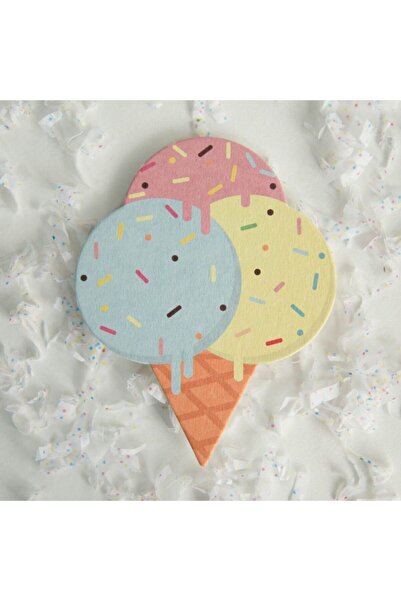 Bikutumutluluk Gift - 4-Piece Ice Cream Coaster