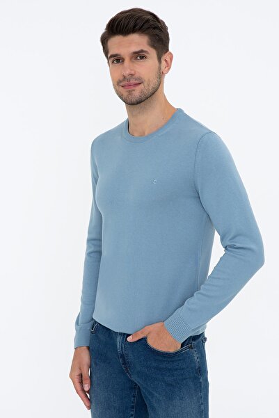 Pierre Cardin Xs Μπλε Πουλόβερ