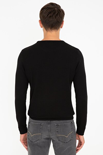 Pierre Cardin Sıyah Erkek Kazak G021SZ0TK.000.1256251