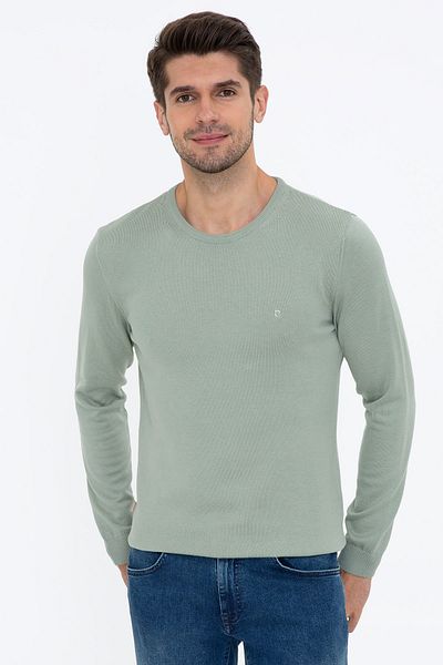 Pierre Cardin Ανδρικό πουλόβερ Water Green G021SZ0TK.000.1256251