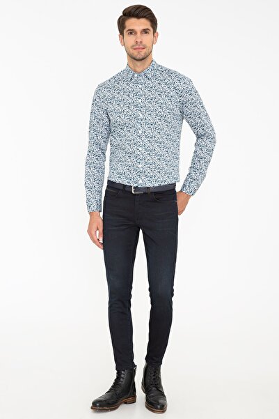 Pierre Cardin Petrol Men's Shirt G021SZ004.0001276349