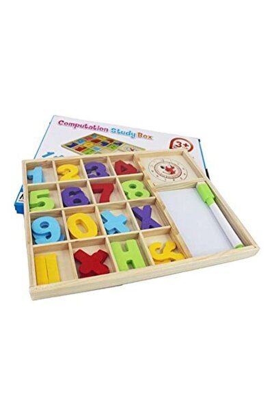Sino Wooden Toys Computation Study Box Ahşap Matematik Eğitim Seti