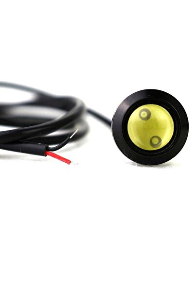 Carmind Kartal Gözü Oto Ayna Altı Led Beyaz 23mm (2 Adet)