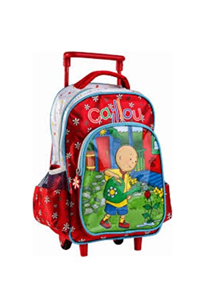 Dönmezler Anaokul Çantası Tekerlekli Caillou