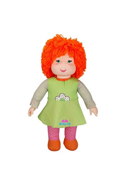 hediyecik 70 Cm Sevimli Turuncu Saçlı Oyuncak Efsane Lahana Bebek
