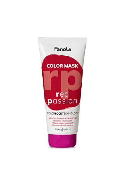 Fanola Color Mask Renklendirici Maske 200ml Red Passion (KIZIL TUTKU)