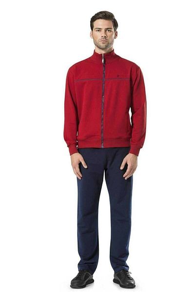 Pierre Cardin 7200 Φόρμα+πιτζάμες 4 τεμαχίων Σετ προίκα γαμπρού-μπορντό