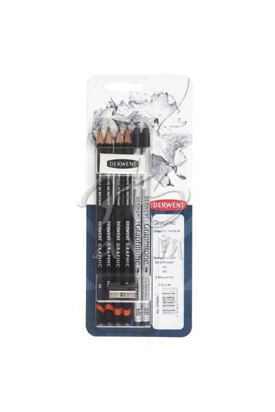 Derwent Graphic Drawing Pen Set of 8