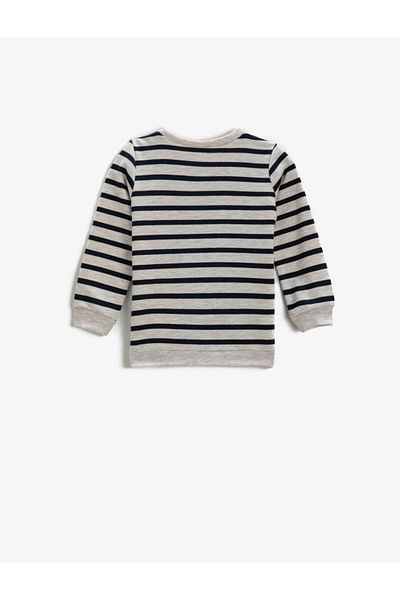 Koton Unicorn Embroidered Sweatshirt
