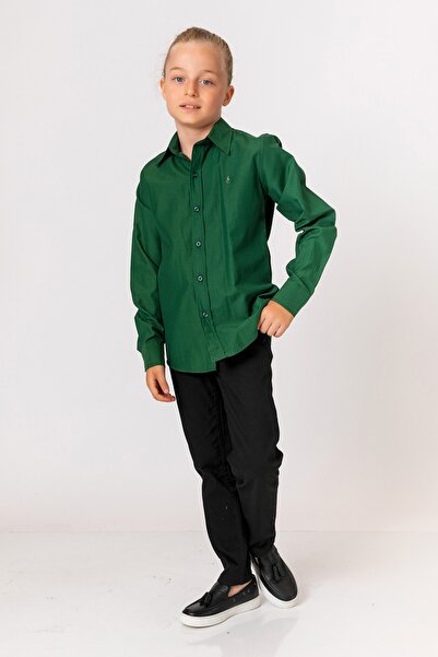 incity Boy's Green Shirt