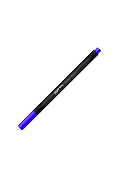 Gıpta 0.4 Mm Triangle Purple Fineliner Pen