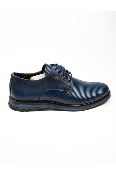 Nobel 1025 Pantofi clasici din piele pentru bărbați Albastru bleumarin Albastru bleumarin-43