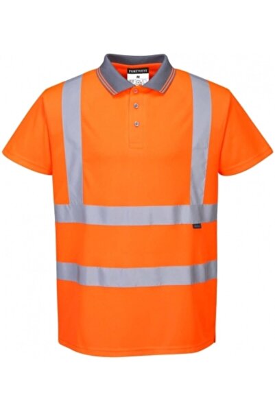 PORTWEST Reflective Polo Neck T-Shirt
