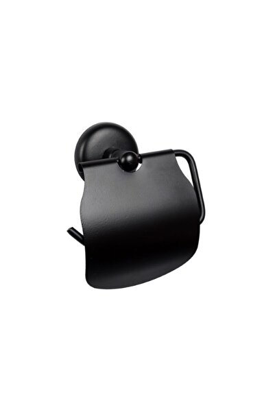 Evistro Στήριγμα για χαρτί υγιεινής τοίχου Μαύρο