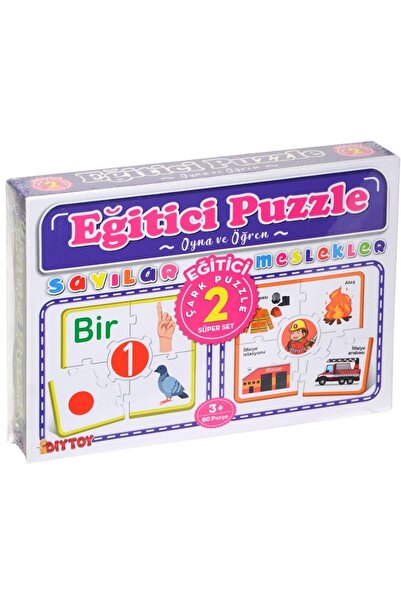 Diytoy 7193 أرقام لغز عجلة النموذج
