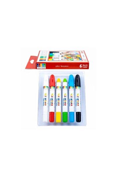 Genel Markalar Yüz Boyası 6 Renk YB01