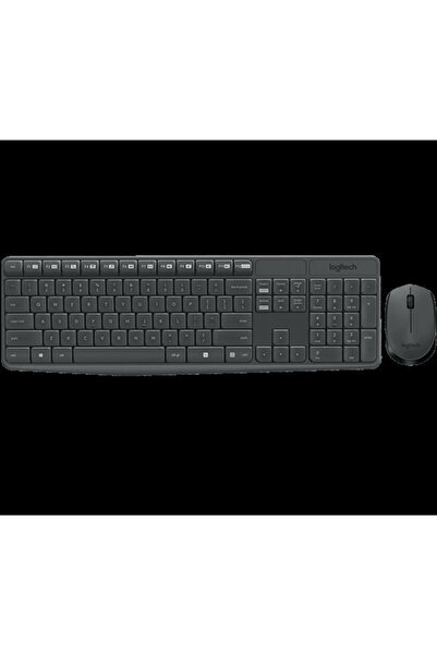 logitech Logıtech 920-007925 Mk235 Kablosuz Q Tr Klavye Mouse Set