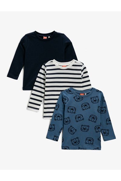 Koton Sweatshirt - Mehrfarbig - Regular Fit