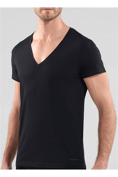 Blackspade Ανδρικό μπλουζάκι 9212 βαμβακερό με βαθύ V λαιμόκοψη
