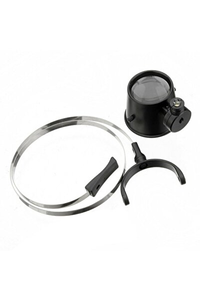 hitteknoloji Işıklı Gözlük Lup Mercek Saatçi Tamirci Büyüteci