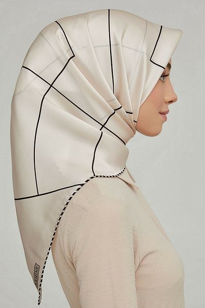 Armine 2022 Twill Silk Scarf - Φθινόπωρο και Χειμώνας 8655-06