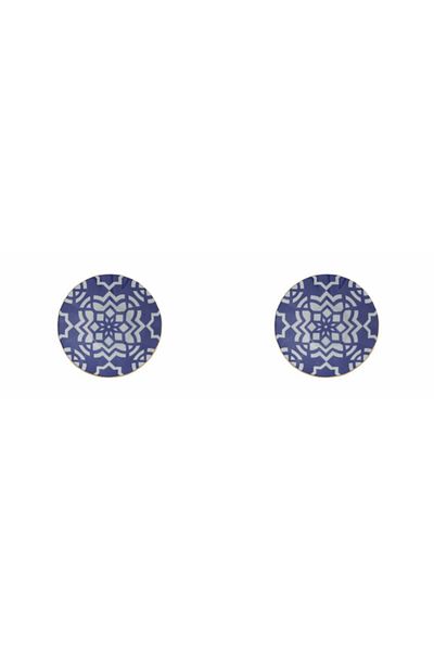 Porland Morocco Purple Ergonomic Tea Plate 12 cm Set of 2