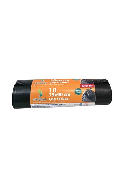 ERSOPACK Industrial 75x90cm Garbage Bag Battal Size Garbage Bag 1 Box 20 Rolls