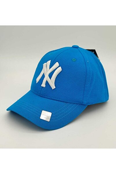 Shopiolog Унісекс Синя Органічна Тканина Lacoste Ny Кепка