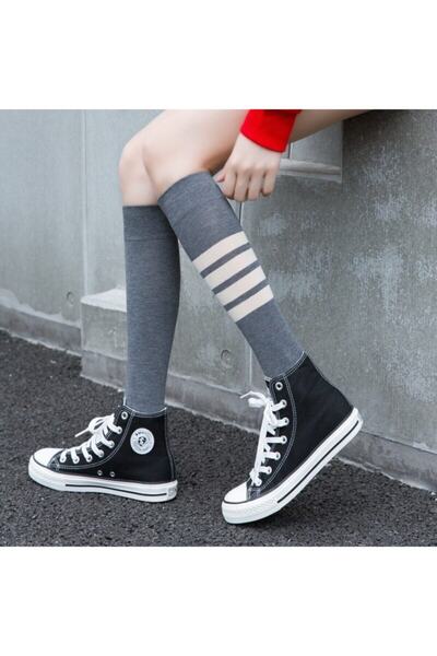 BGK 4 чифта памучни чорапи за възрастни в стила на коляното