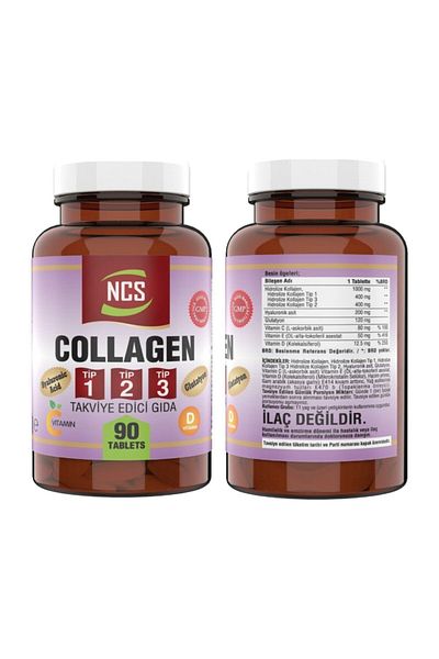 NCS Collagen Type 1-2-3 90 Tablets & Shark Cartilage 120 Tablets