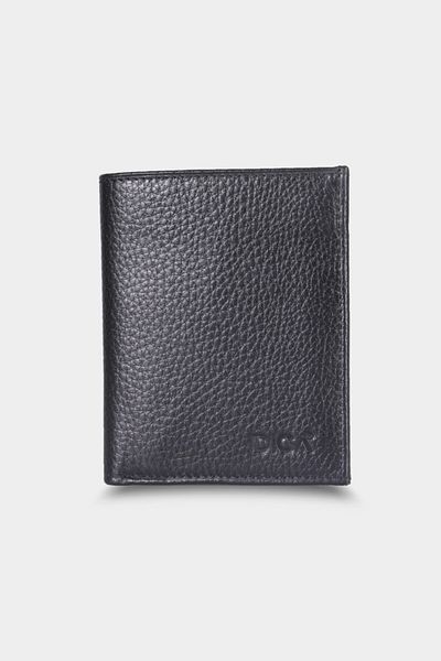 DİGA New Black Classic Vertical Men's Wallet