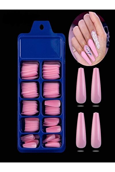 SPECİAL 4 YOU Törpülenebilir Pembe 100'lü Ballet Tırnak